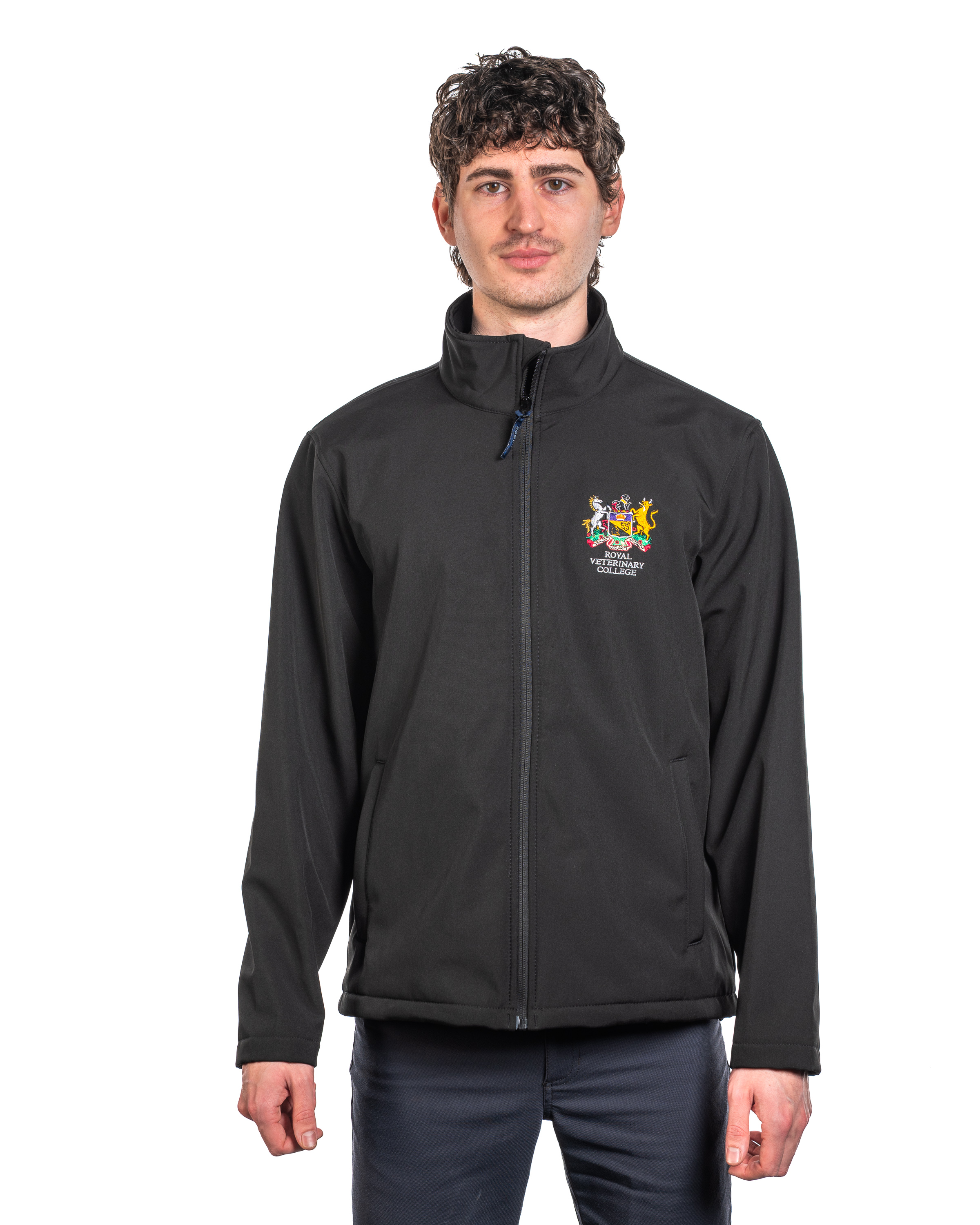 Mens and Ladies Soft Shell Jacket (black)