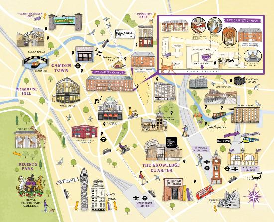 RVC Illustrated Campus Maps