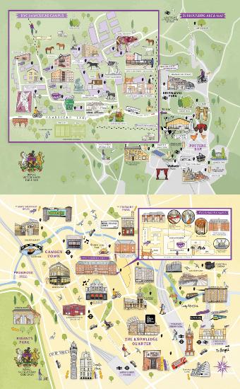 RVC Illustrated Campus Maps